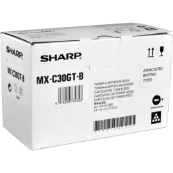Sharp Toner MX-C30GTB schwarz