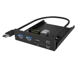 Frontplatte IcyBox für 3,5 Einschub