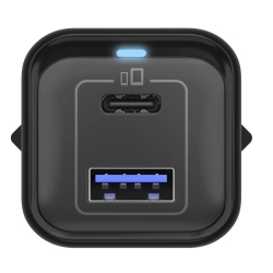 Schnellladegerät 2-Port IcyBox USB 20W für Mobilgeräte