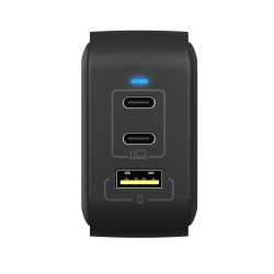 Ladegerät 3-Port IcyBox 65W GaN mit PD 3.0