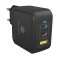 Ladegerät 3-Port IcyBox 65W GaN mit PD 3.0