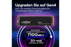 SSD 4TB Crucial M.2 (2280) P310 NVMe PCIe Gen4 intern retail