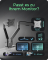 Monitorständer IcyBox 2 Monitore mit Tischhalterung