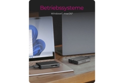 Geh.IcyBox M.2NVMe/SATA SSD mit CFexpress Type-B Kartenleser