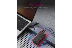 Geh.IcyBox M.2NVMe/SATA SSD mit CFexpress Type-B Kartenleser