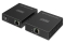 DIGITUS USB Extender 3xUSB-A 1xUSB-C mit CAT-Kabel schwarz