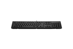 HP 125 G2 USB Wired Keyboard Schwarz Layout Deutsch