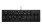 HP 125 G2 USB Wired Keyboard Schwarz Layout Deutsch