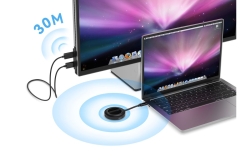 CONCEPTRONIC Adapter USB-C->HDMI Wireless 1080P/60Hz 30m sw