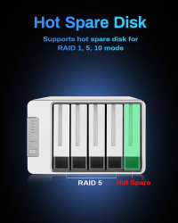 TERRAMASTER D5-310, 5bay Gehäuse, USB3.1 , Diskless