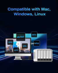 TERRAMASTER D5-310, 5bay Gehäuse, USB3.1 , Diskless