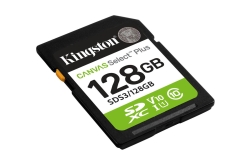 SD Card 128GB Kingston SDXC Canvas Plus Gen3 C10 retail