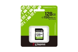 SD Card 128GB Kingston SDXC Canvas Plus Gen3 C10 retail