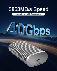TERRAMASTER D1 SSD PLUS, 1bay M.2 SSD USB4 40Gbps