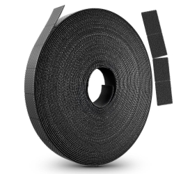LTC Klettrolle Rip Roll 10m zum Bündeln&Ordnen schwarz