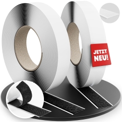 LTC Klettrolle Easy Tape Strap 8mx20mm Bündeln&Ordnen schw