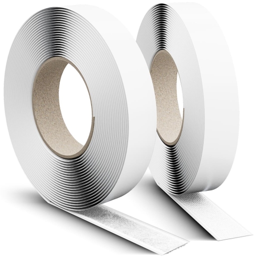 LTC Klettrolle Easy Tape Strap 8mx20mm Bündeln&Ordnen weiß