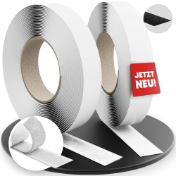 LTC Klettrolle Easy Tape Strap 8mx20mm Bündeln&Ordnen weiß
