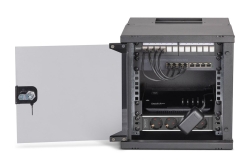 DIGITUS Netzwerk-Set 254 mm (10) - 6HE, 315x300 mm (BxT) sw