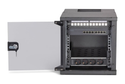 DIGITUS Netzwerk-Set 254 mm (10) - 6HE, 315x300 mm (BxT) sw