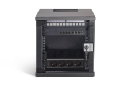 DIGITUS Netzwerk-Set 254 mm (10) - 6HE, 315x300 mm (BxT) sw