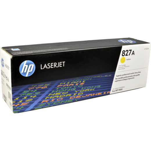 HP Toner CF302A 827A yellow