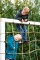 Kletternetz mit Achterhaken