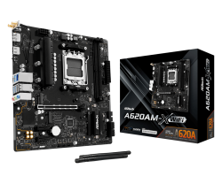 ASRock A620AM-X WiFi AM5 mATX HDMI/DP DDR5