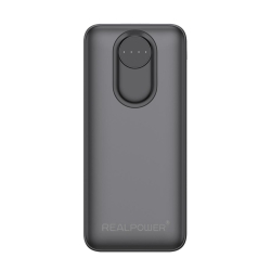 REALPOWER PB-20000 Pro,20.000 mAh,30W,2x USB-A,1x USB-C blac