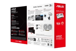 ASUS DUAL-RX9060XT-16G-WHITE 16GB GDDR6 HDMI DP