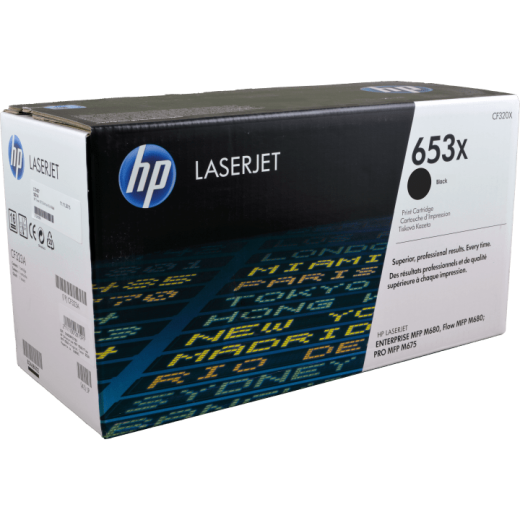 HP Toner CF320X 653X schwarz