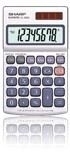 Sharp Taschenrechner EL-250 S Solar/ Battery