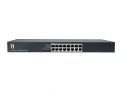 LevelOne Switch 16xGE 19 unmanaged Metall