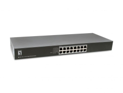 LevelOne Switch 16xGE 19 unmanaged Metall