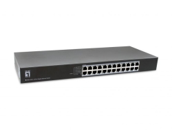 LevelOne Switch 24xGE 19 unmanaged Metall