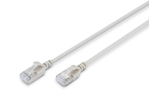 DIGITUS CAT 6 F/FTP Patchkabel, 10m, grau