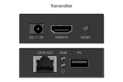 DIGITUS HDMI KVM Extender 4K/30Hz schwarz