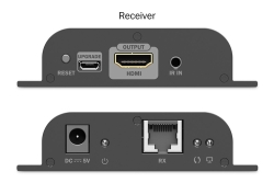 DIGITUS HDMI IP Extender 4K/60Hz schwarz