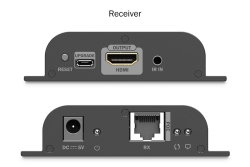 DIGITUS Extender Set HDMI IP PoE 4K/60Hz schwarz