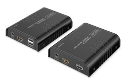 DIGITUS Extender Set HDMI KVM 4K/60Hz schwarz