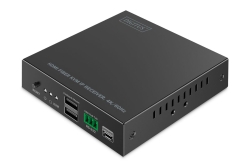 DIGITUS HDMI Fiber IP Receiver 4K/60Hz schwarz