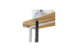 Fellowes Kabelwirbelsäule 128,8x12,9cm magnetisch schwarz