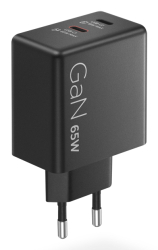 Lenovo Dual USB-C 65W GaN Charger