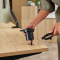 Fellowes Einbausteckdose Schreibtisch 230V USB-A,USB-C schwa