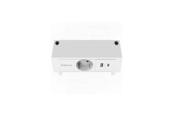 Fellowes Strommodul Schreibtisch 1xSteckdose,USB-A,USB-C wei