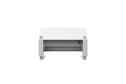 Fellowes Strommodul Schreibtisch 1xSteckdose,USB-A,USB-C wei