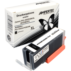 Ampertec Tinte ersetzt Canon 6431B001 PGI-550XLPGBK schwarz
