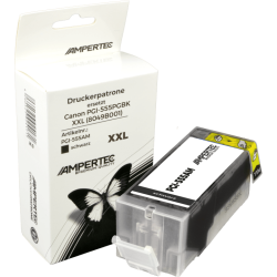 Ampertec Tinte ersetzt Canon PGI-555PGBKXXL schwarz