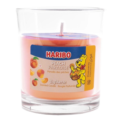Haribo Duftkerze Peach Paradise - 135g