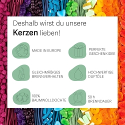 Haribo Duftkerze Sweet Universe - 300g